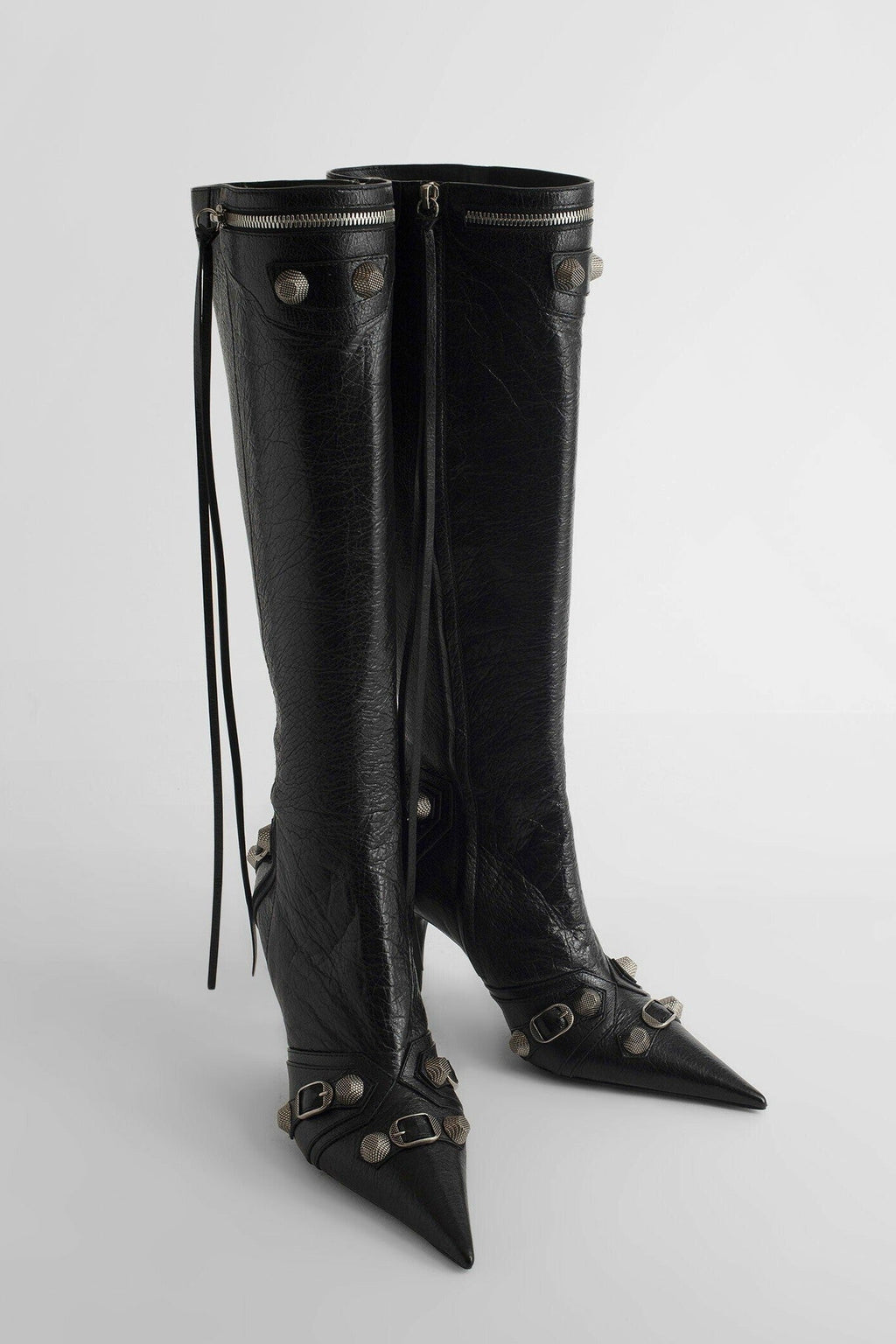 Flowering Girl Women Shilia Zip Knee-high Boots - Black