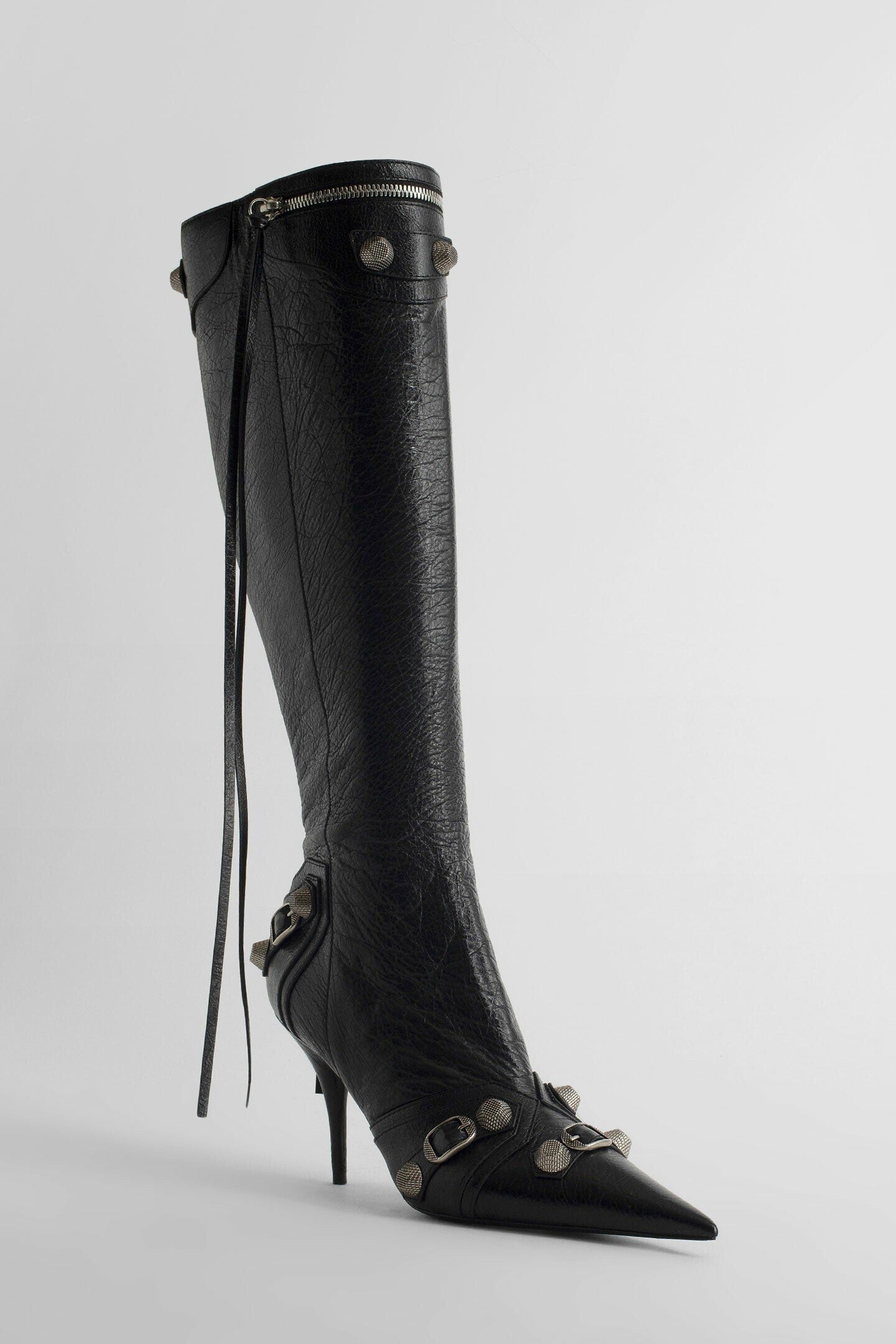 Flowering Girl Women Shilia Zip Knee-high Boots - Black
