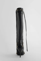 Flowering Girl Women Shilia Zip Knee-high Boots - Black