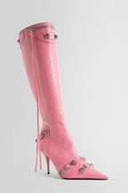 Flowering Girl Women Shilia Zip Knee-high Boots - Pink