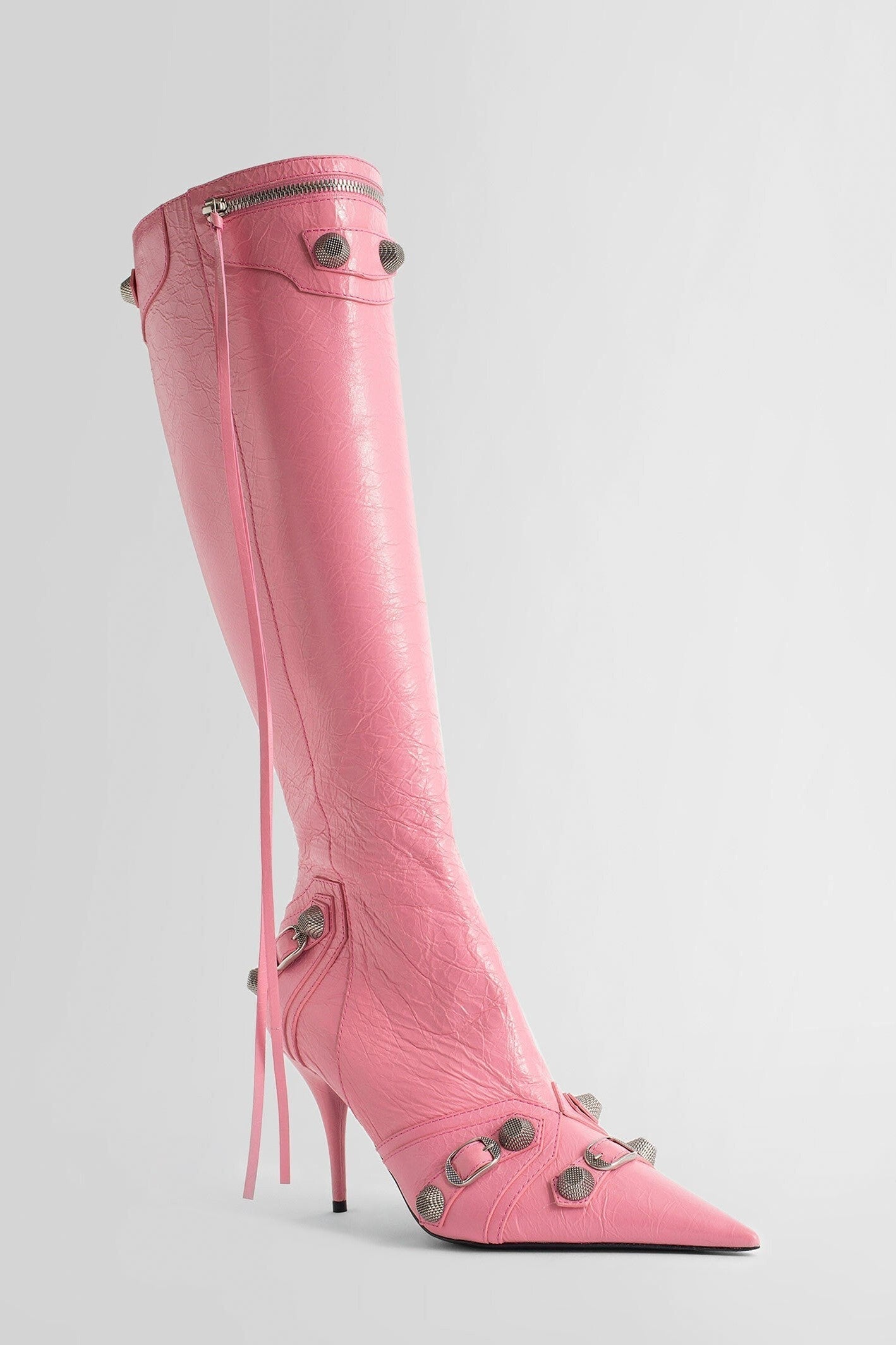 Flowering Girl Women Shilia Zip Knee-high Boots - Pink