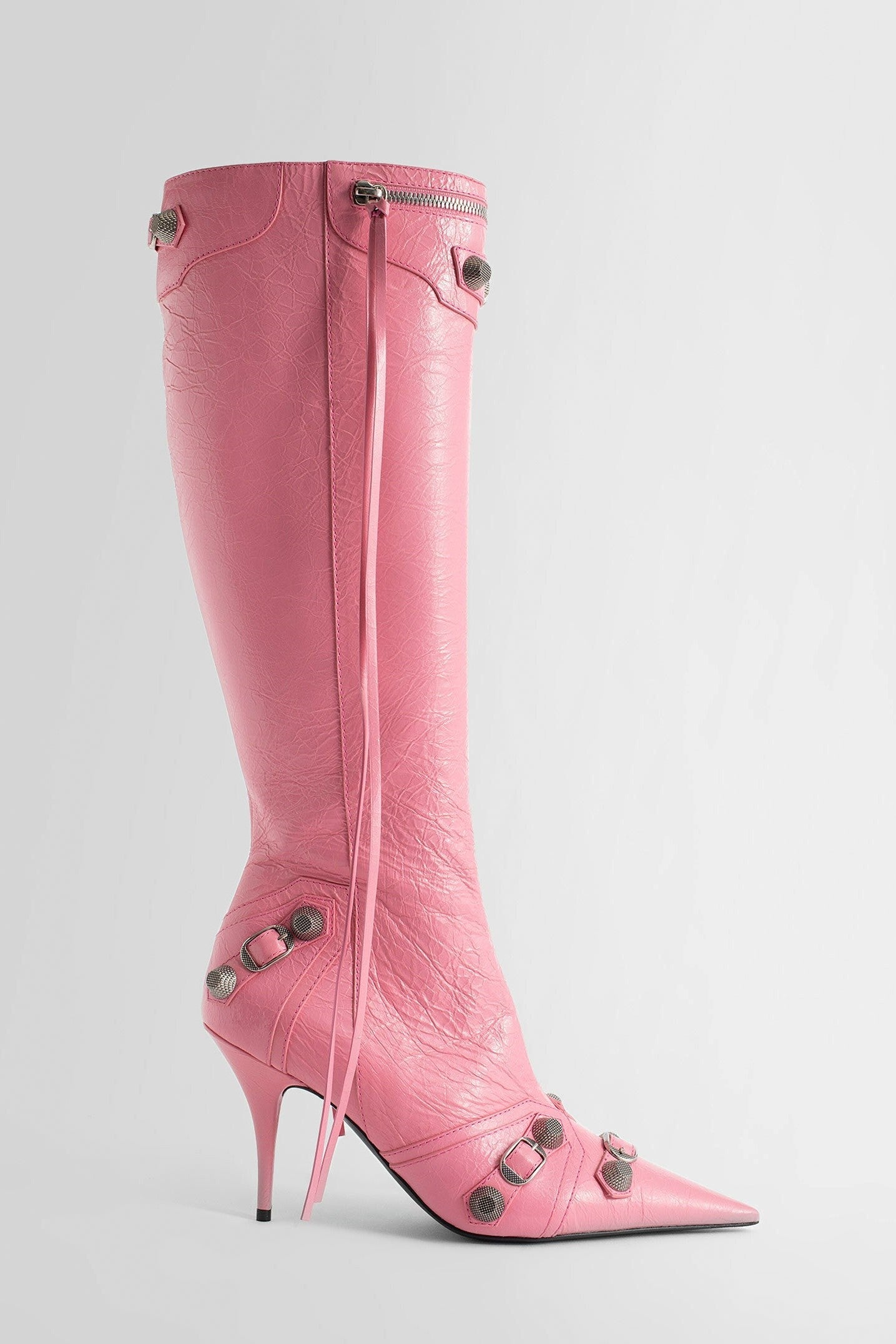 Flowering Girl Women Shilia Zip Knee-high Boots - Pink