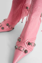 Flowering Girl Women Shilia Zip Knee-high Boots - Pink
