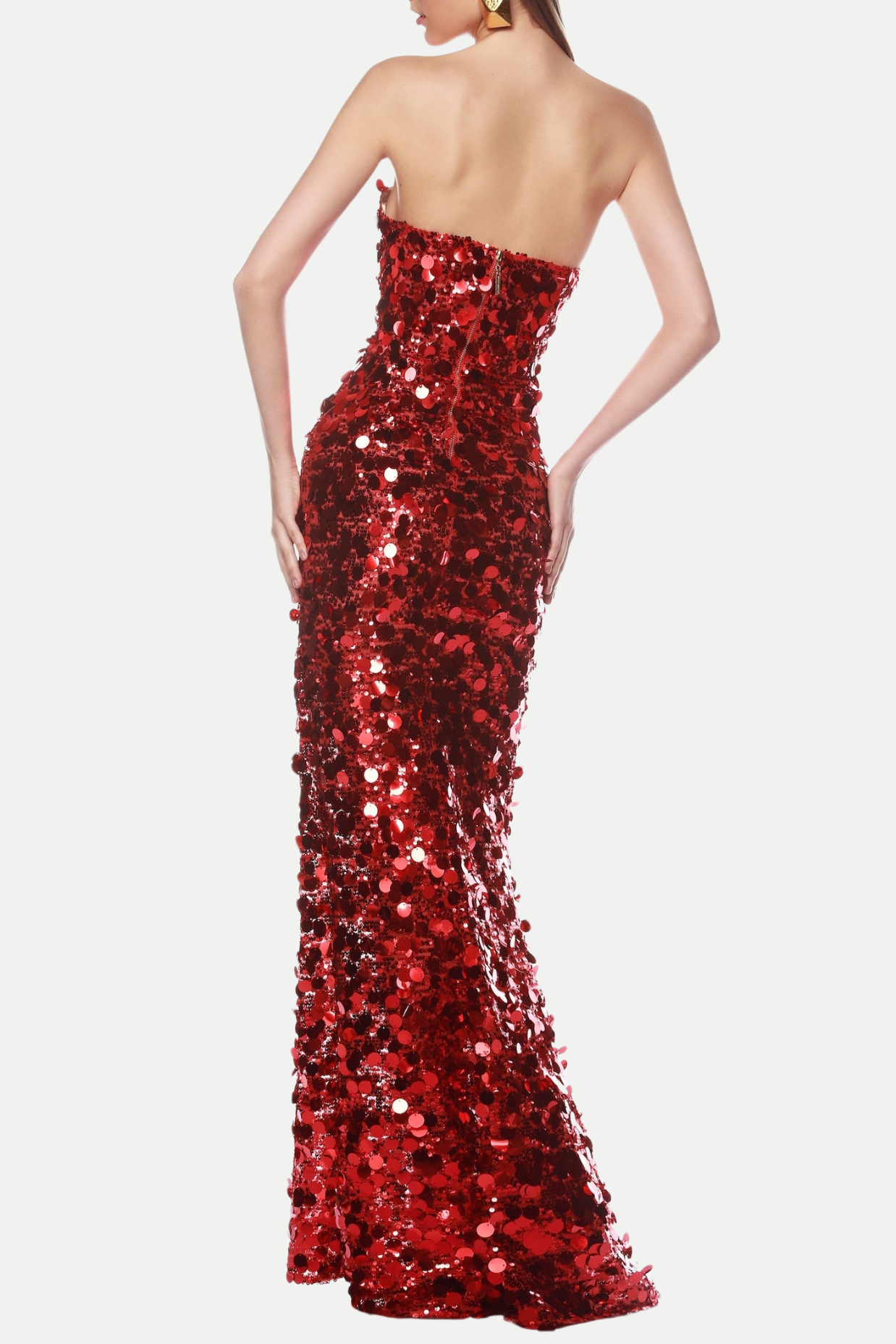 Flowering Girl Women Shiva Strapless Sequin Maxi Dress