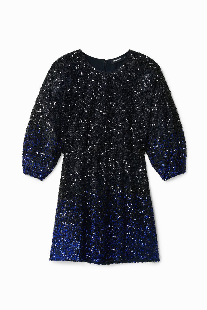 Flowering Girl Women Short Sequin Dress