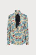 Flowering Girl Women Sonya Tuileries Print Silk Shirt
