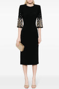 Flowering Girl Women Tanisha Crystal Embellished Midi Dress