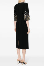 Flowering Girl Women Tanisha Crystal Embellished Midi Dress