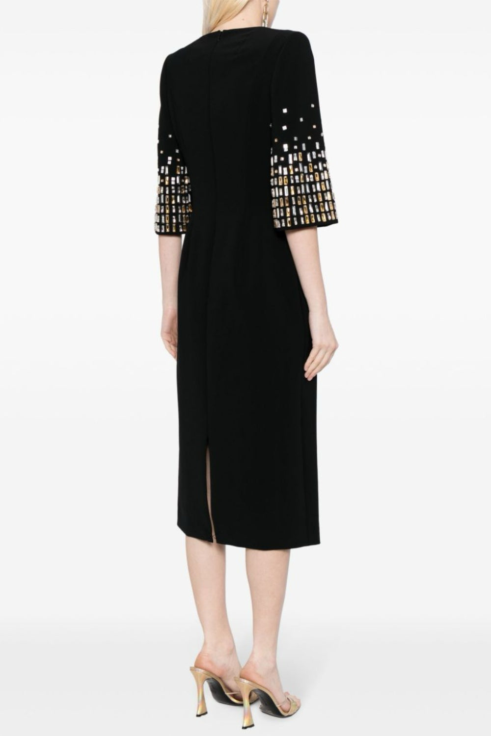 Flowering Girl Women Tanisha Crystal Embellished Midi Dress