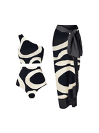 Flowering Girl Women Teresa Printed Bikini Three Piece Set