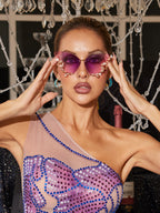 Tierney Butterfly Crystal Sunglasses