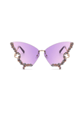 Tierney Butterfly Crystal Sunglasses