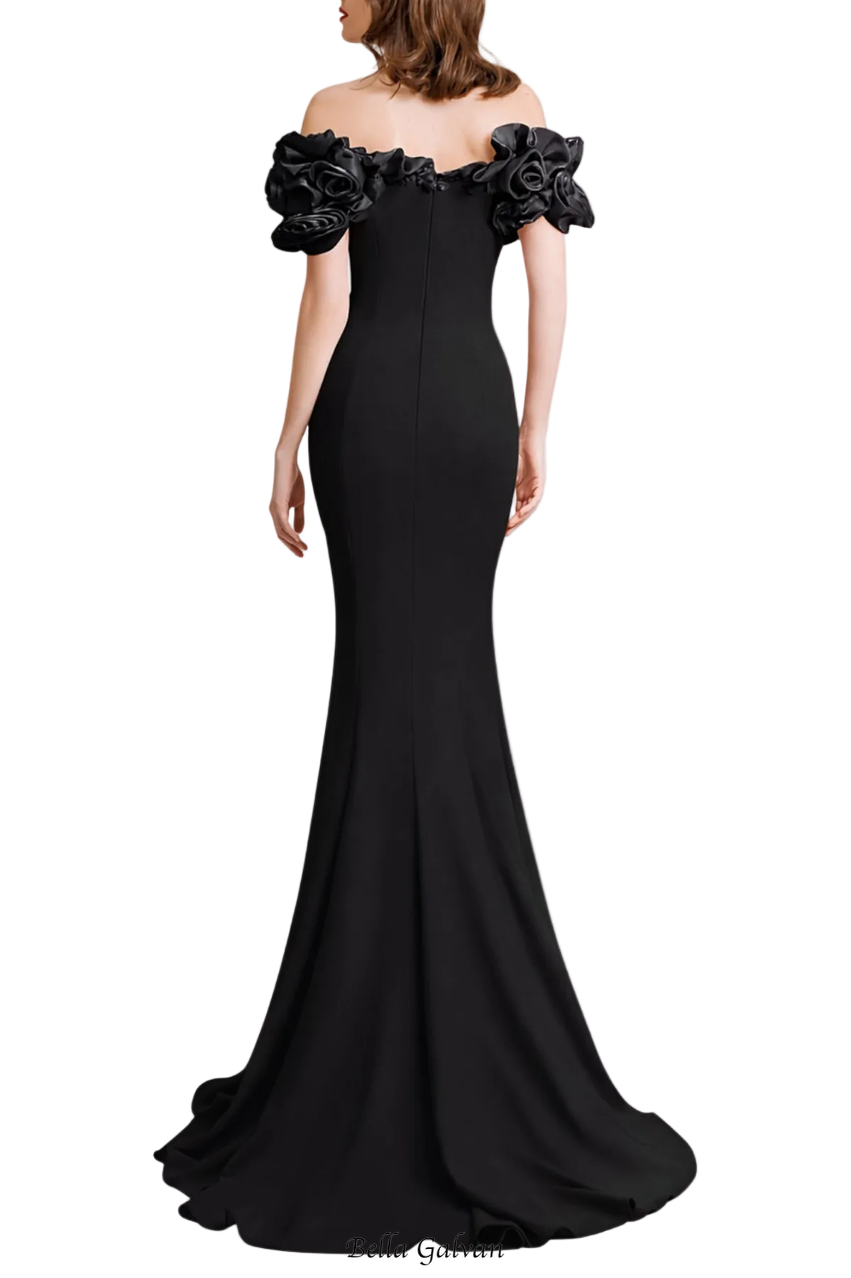 Tiriaya Floral Off Shoulder Maxi Dress