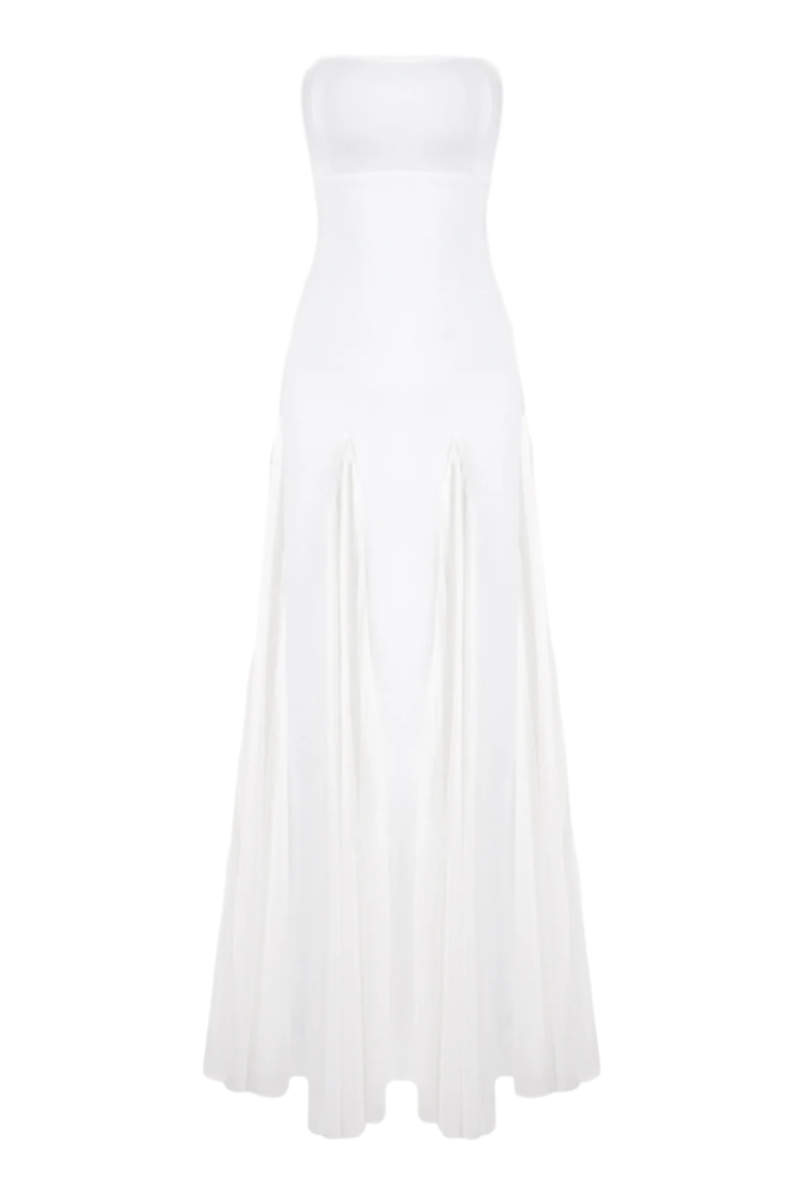Flowering Girl Women Dimiya Strapless Mesh Maxi Bandage Dress