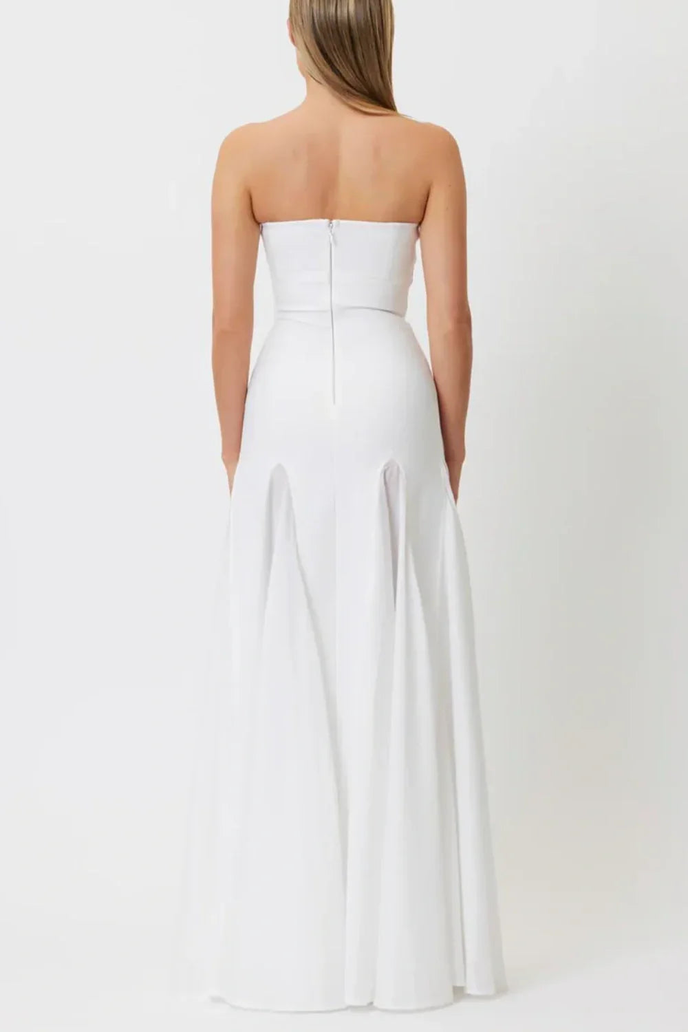 Flowering Girl Women Dimiya Strapless Mesh Maxi Bandage Dress
