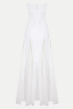 Flowering Girl Women Dimiya Strapless Mesh Maxi Bandage Dress