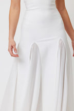 Flowering Girl Women Dimiya Strapless Mesh Maxi Bandage Dress