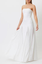 Flowering Girl Women Dimiya Strapless Mesh Maxi Bandage Dress