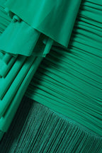 Tyonska Fringe Ruched Two Piece Set