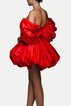 Flowering Girl Women Vakia Sequin Off Shoulder Mini Dress