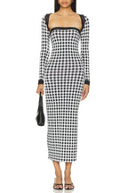 Flowering Girl Women Vanessa Gingham Print Dress Set