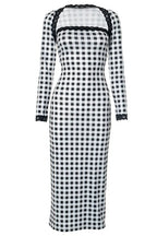 Flowering Girl Women Vanessa Gingham Print Dress Set