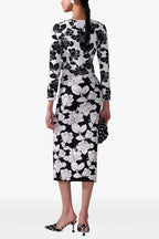 Flowering Girl Women Vernon Jacquard Bandage Two Piece Set