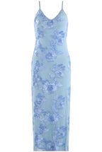 Floral Lace Lined Cami Midi Dress