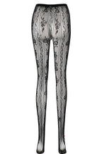 Flowering Girl Women Yara Bowknot Fishnet Stockings - Black
