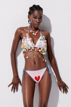 Yitro Halter Neck Chain Top