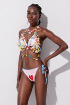 Yitro Halter Neck Chain Top