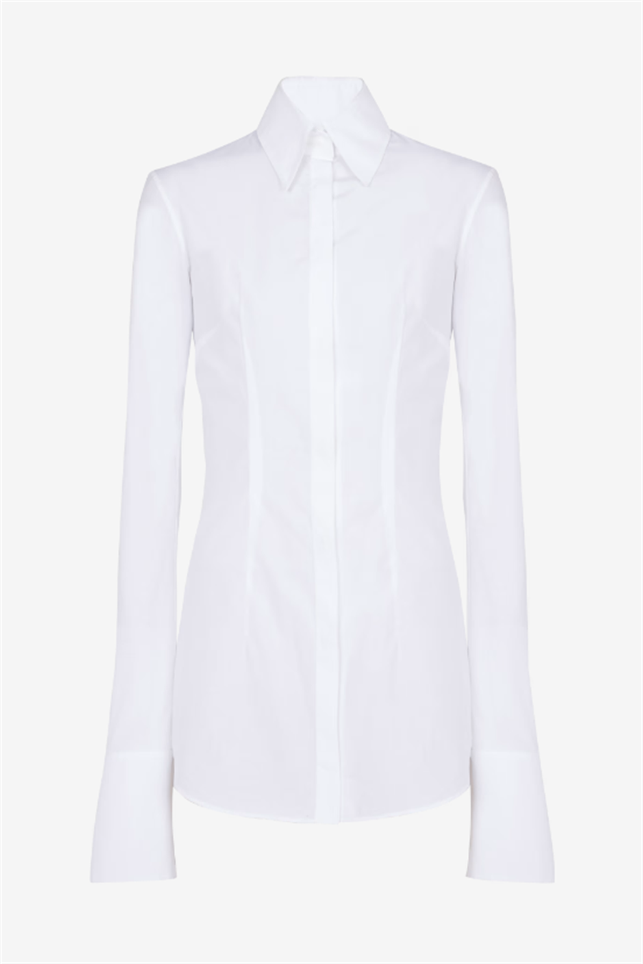 Flowering Girl Women Zahra Gold Buttons Fitted Shirt