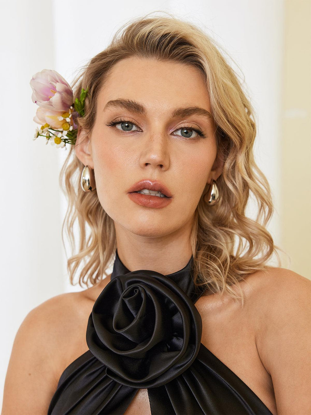 Flowering Girl Women Zenith Teardrop Earrings