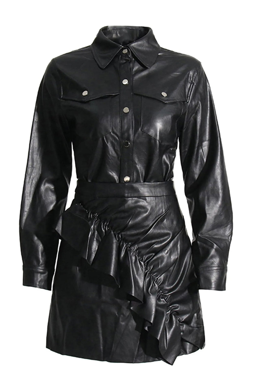 Flowering Girl Women Eleanora Leather Skirt Set