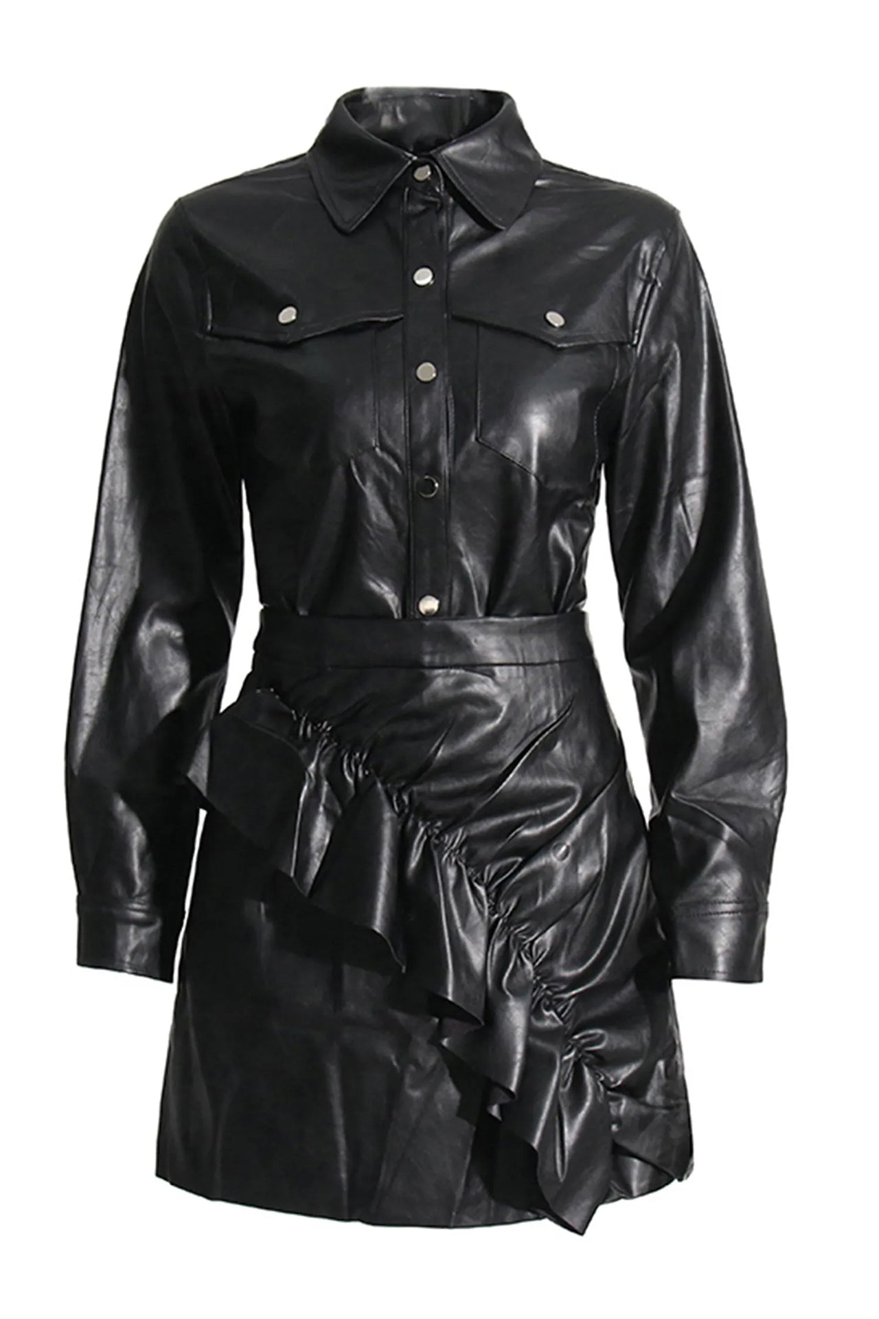 Flowering Girl Women Eleanora Leather Skirt Set