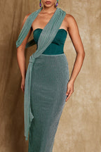 Flowering Girl Women Omilaní Strapless Bandage Maxi Dress