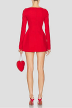 Flowering Girl Women Freya Bow Detail Mini Dress