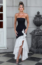 Flowering Girl Women Angelina Maxi Dress - Black/White