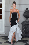 Flowering Girl Women Angelina Maxi Dress - Black/White