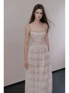 Apphia Bead Maxi Dress