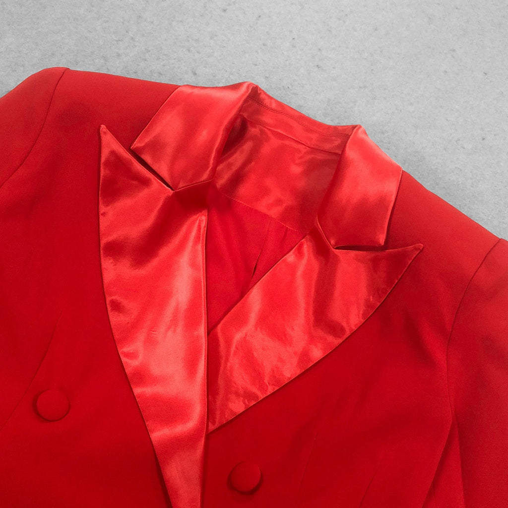 Flowering Girl Women Monica Blazer dress in red