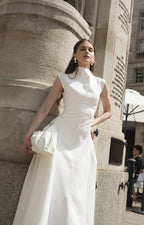 Flowering Girl Women Paca Choker Sleeveless Maxi Dress