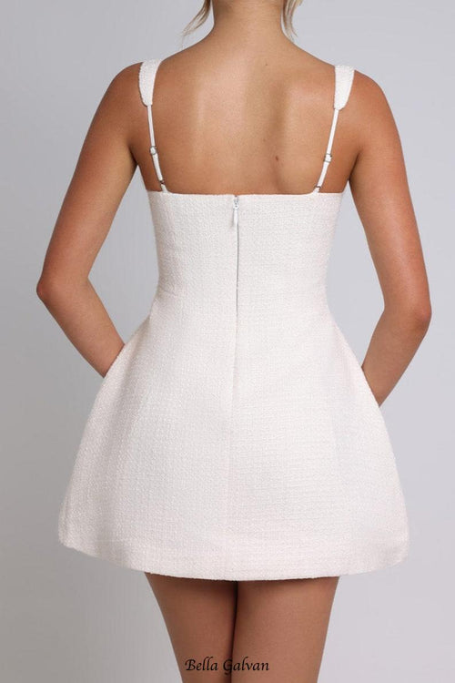 Flowering Girl Women Bessie Mini Dress - Ivory