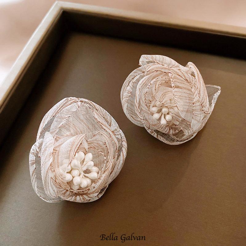Flowering Girl Women Danny Flower Earrings