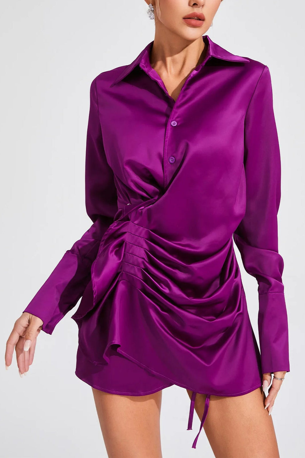 Flowering Girl Women Ariana Long Sleeve Mini Dress
