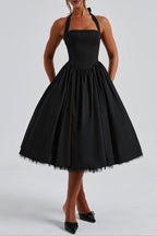 Cressida Midi Dress - Black