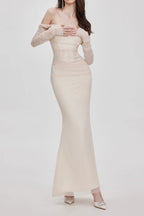 Flowering Girl Women Mesh Maxi Dress