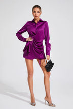 Flowering Girl Women Ariana Long Sleeve Mini Dress