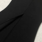 Flowering Girl Women Ashley crystal embellished bodycon maxi dress in black