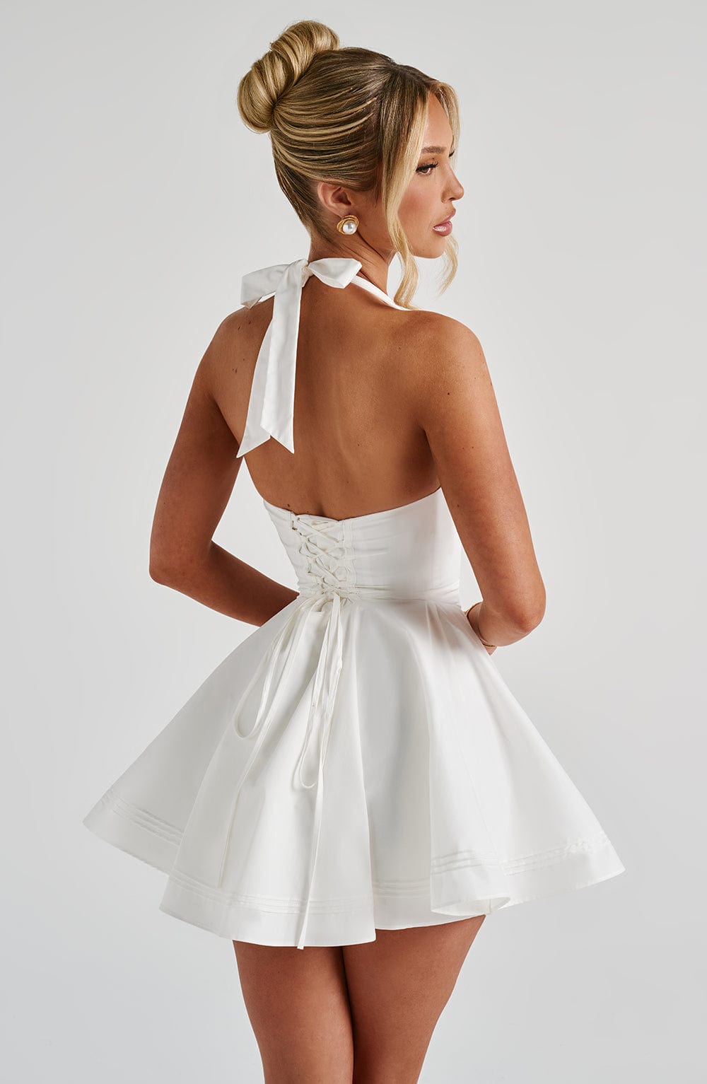 Flowering Girl Women Doris Mini Dress - Ivory